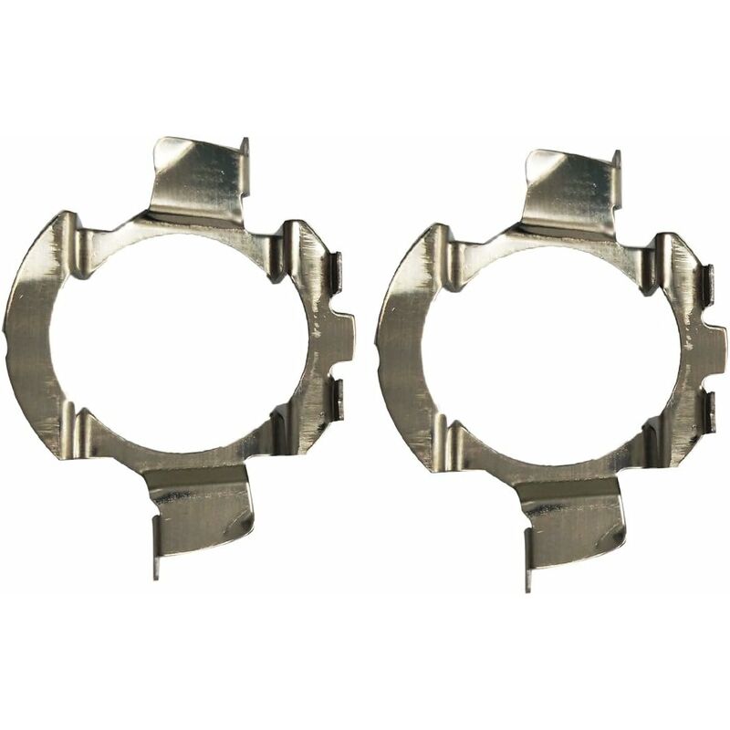 2 pcs metal LED H7 bulb adapter holder — view 2