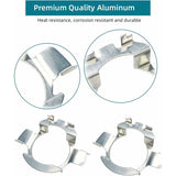 2 pcs metal LED H7 bulb adapter holder — view 4