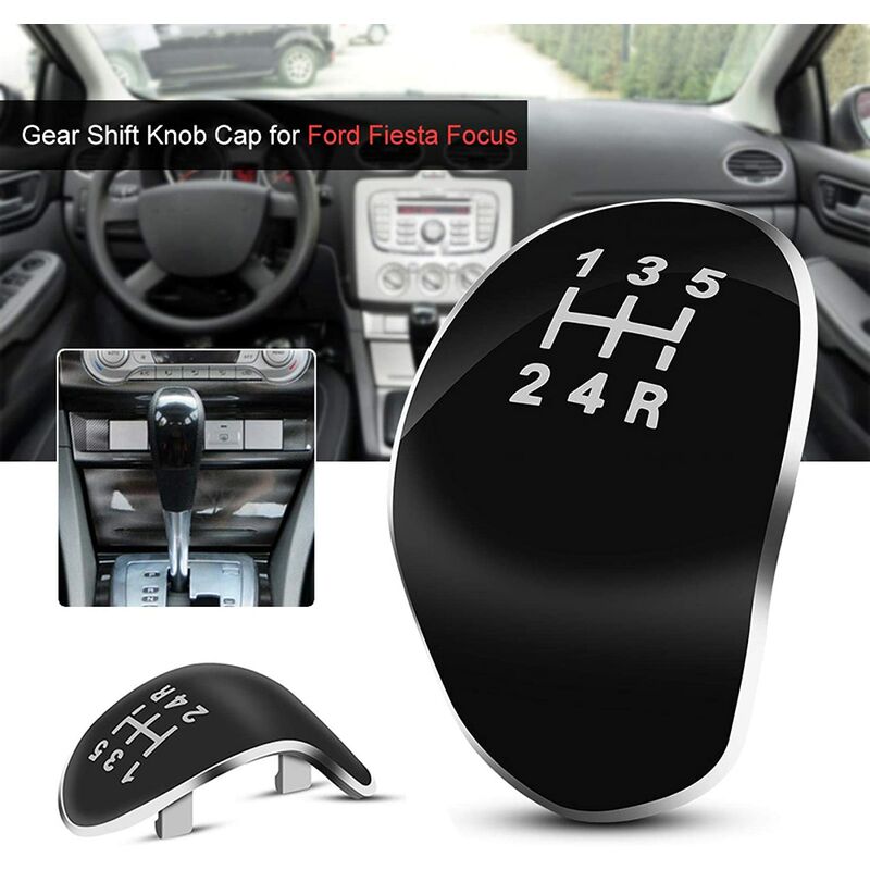 5 speed gear shift knob cap for Ford Fiesta — view 3