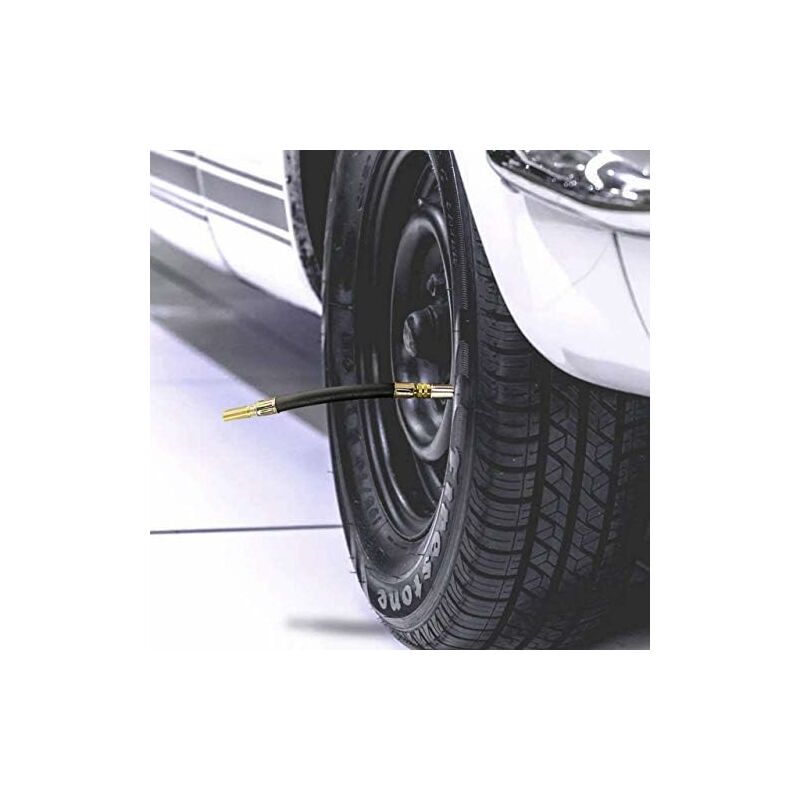 4 pcs flexible tyre valve extension 150mm — view 3