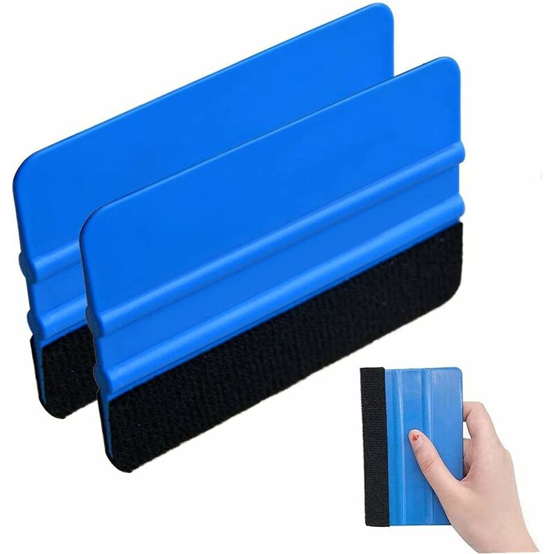 2 pcs plastic vinyl film squeegee — view 2