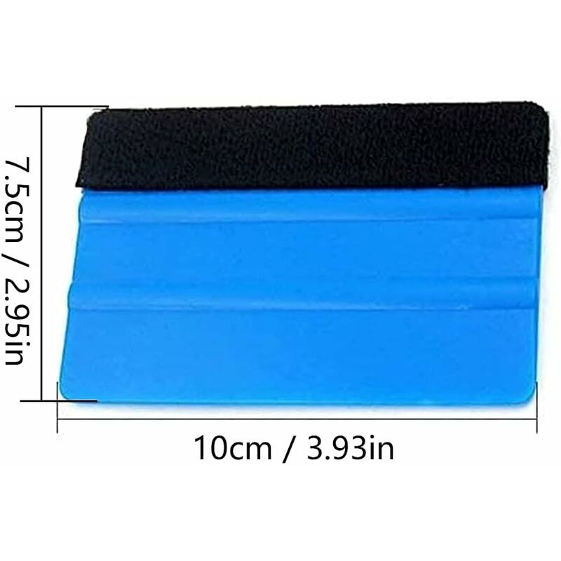 2 pcs plastic vinyl film squeegee — view 3