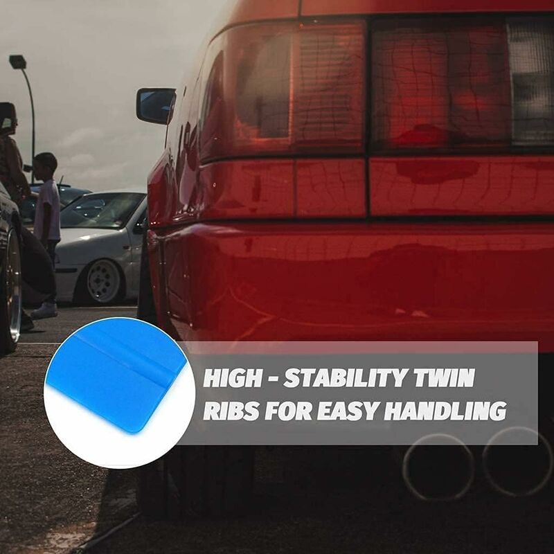 2 pcs plastic vinyl film squeegee — view 5