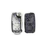 Folding key shell fob VW Golf Mk6 3 button — view 4