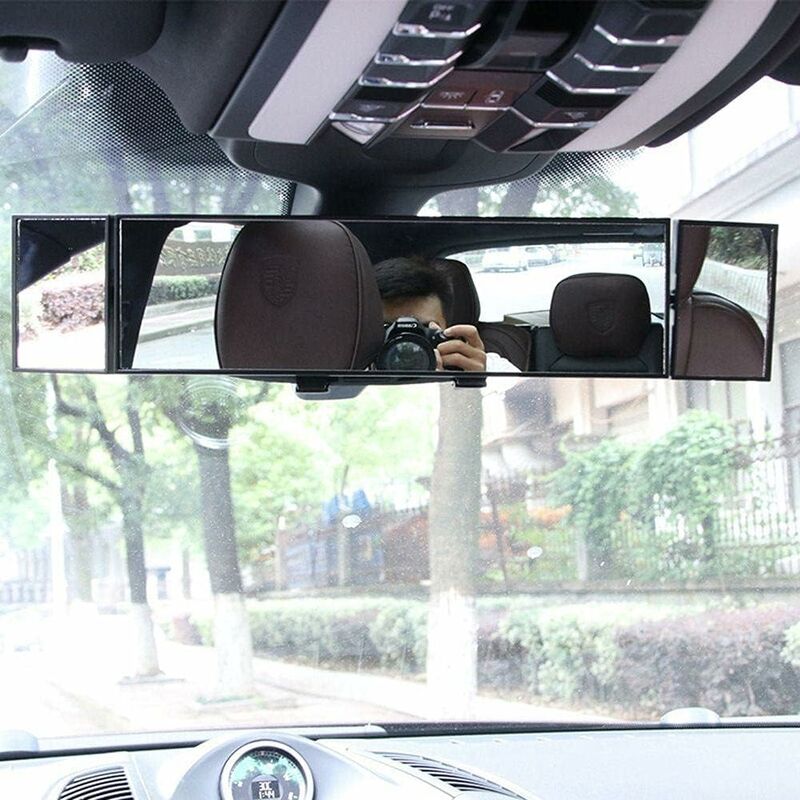 Universal wide angle interior rearview mirror — view 5