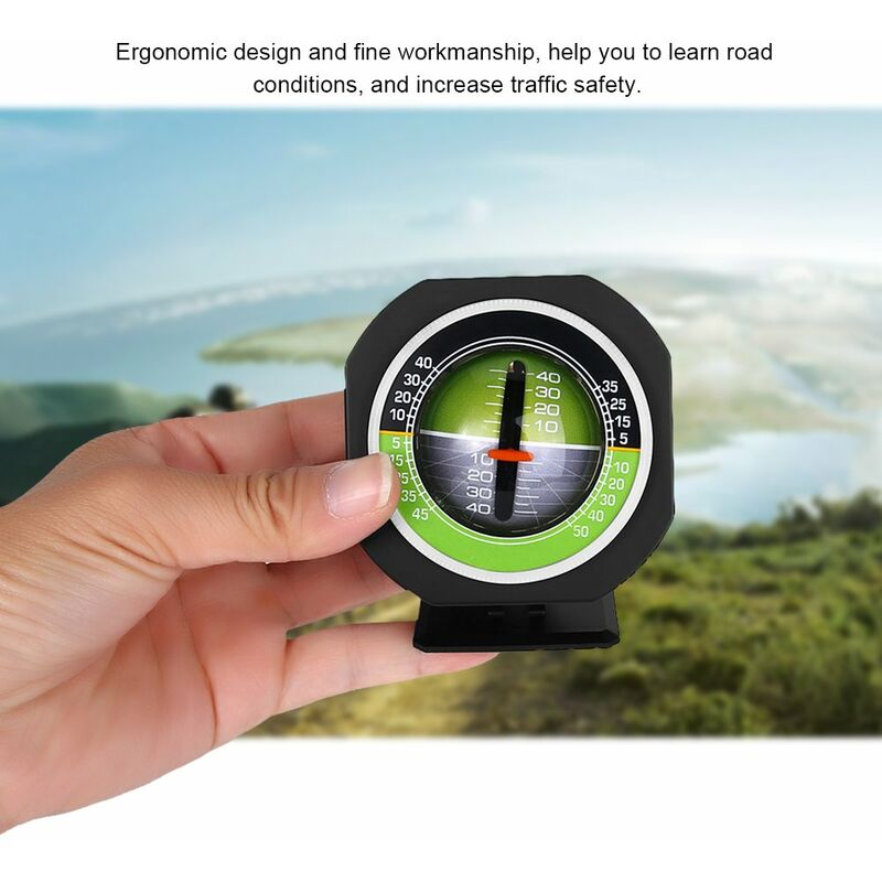 4x4 car inclinometer LED compass slope meter — view 3