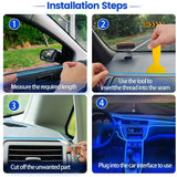 5m 5V EL wire LED car interior strip — view 4