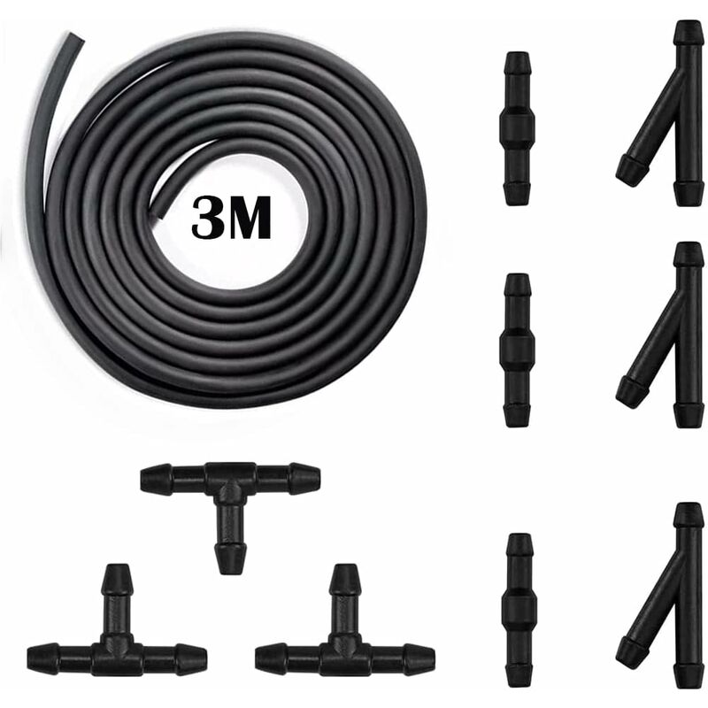 10 pcs windscreen washer hose kit — view 2