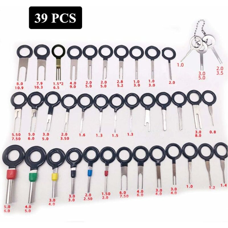 39 pcs Terminal Removal Tool Kit — view 3