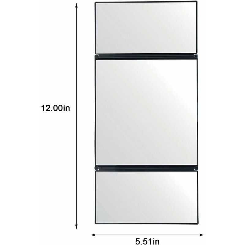 Car Vanity Mirror Universal Sun Visor — view 3
