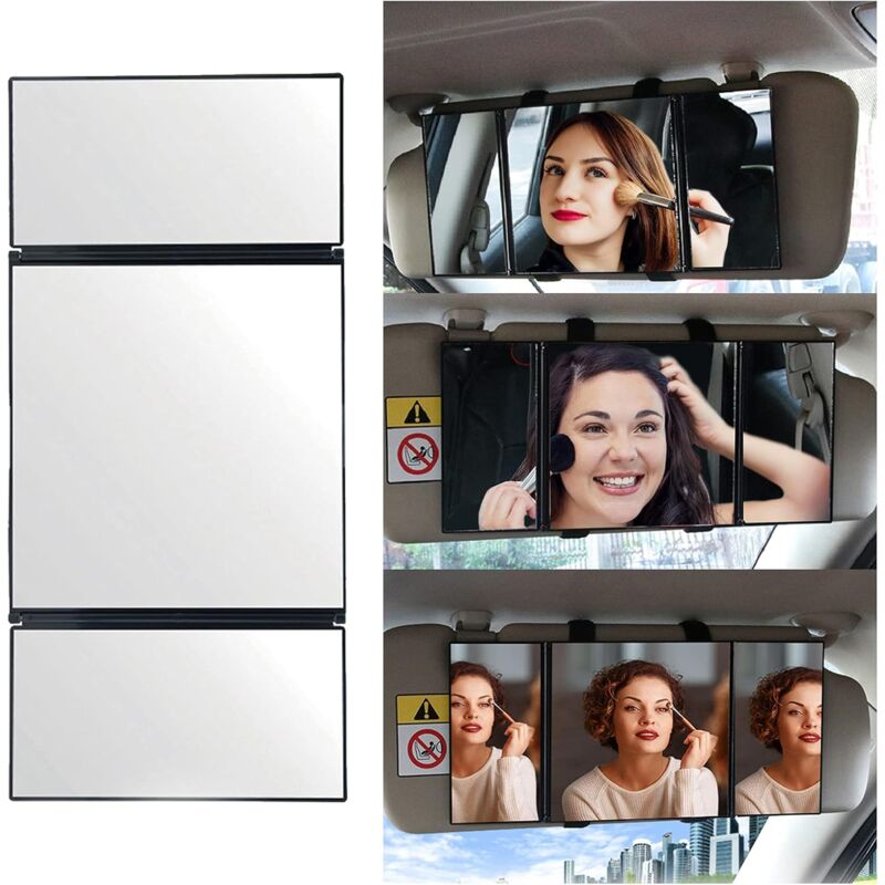 Car Vanity Mirror Universal Sun Visor — view 5