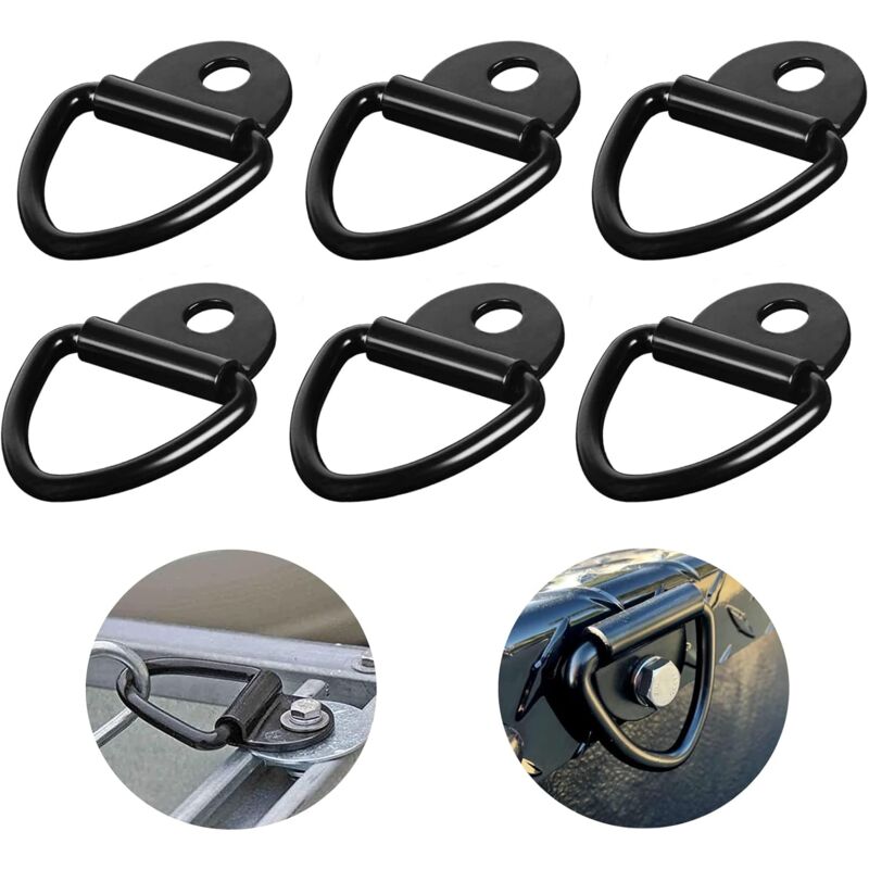 Lashing Ring 6 Pieces D-Ring Anchor — view 2