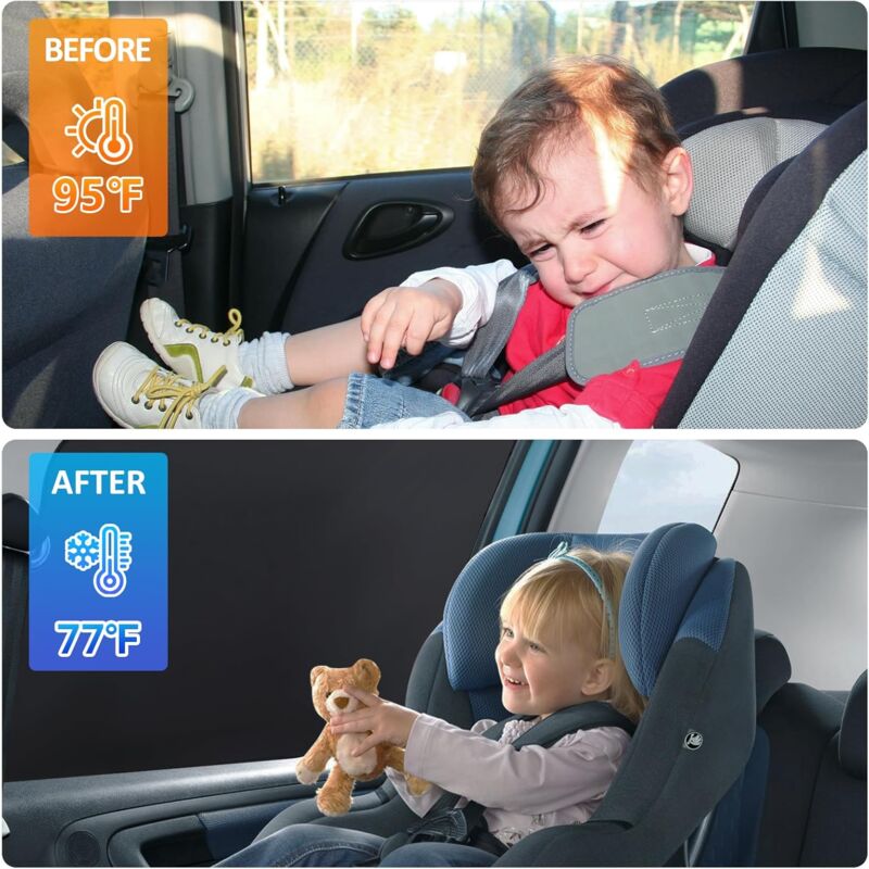 Car Sun Shade - Car Curtain — view 4