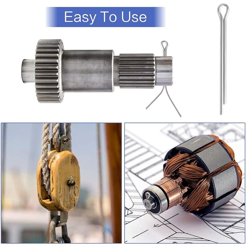 230 pcs Stainless Steel Cotter Pins — view 5