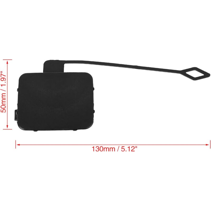 Car Front Tow Cover Replacement For — view 3