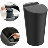 Small Car Trash Can With Lid — view 2