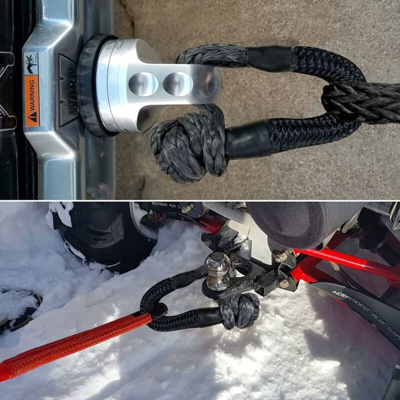 2 pcs Soft Shackle Tow Ropes — view 5