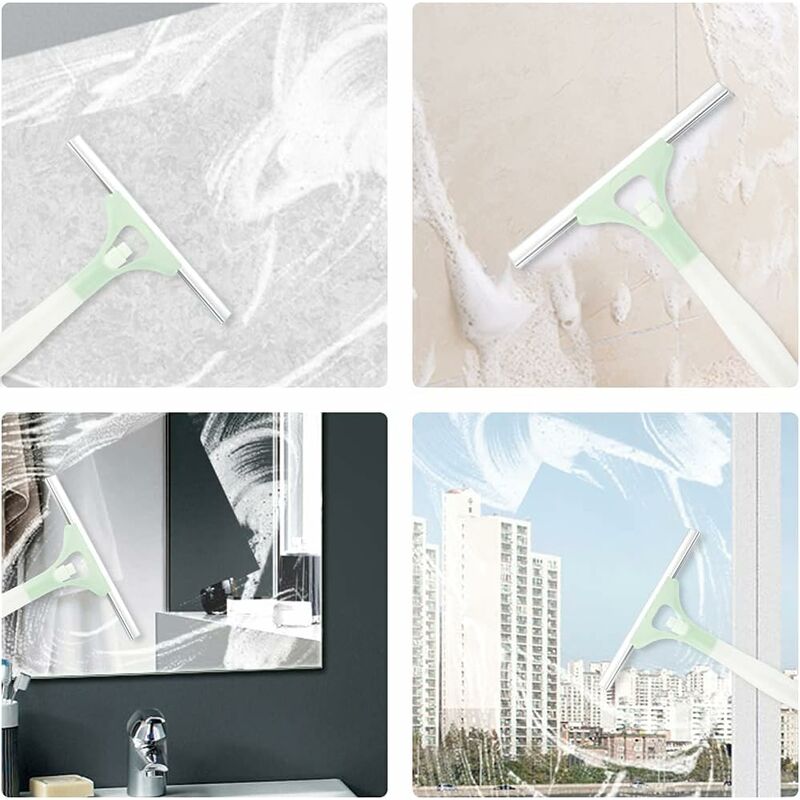 Green Car Window Cleaning Squeegee For — view 5