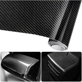 6D Waterproof Car Sticker Film Carbon — view 2