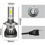 H7 Car Headlight Mini LED Lamp — view 3