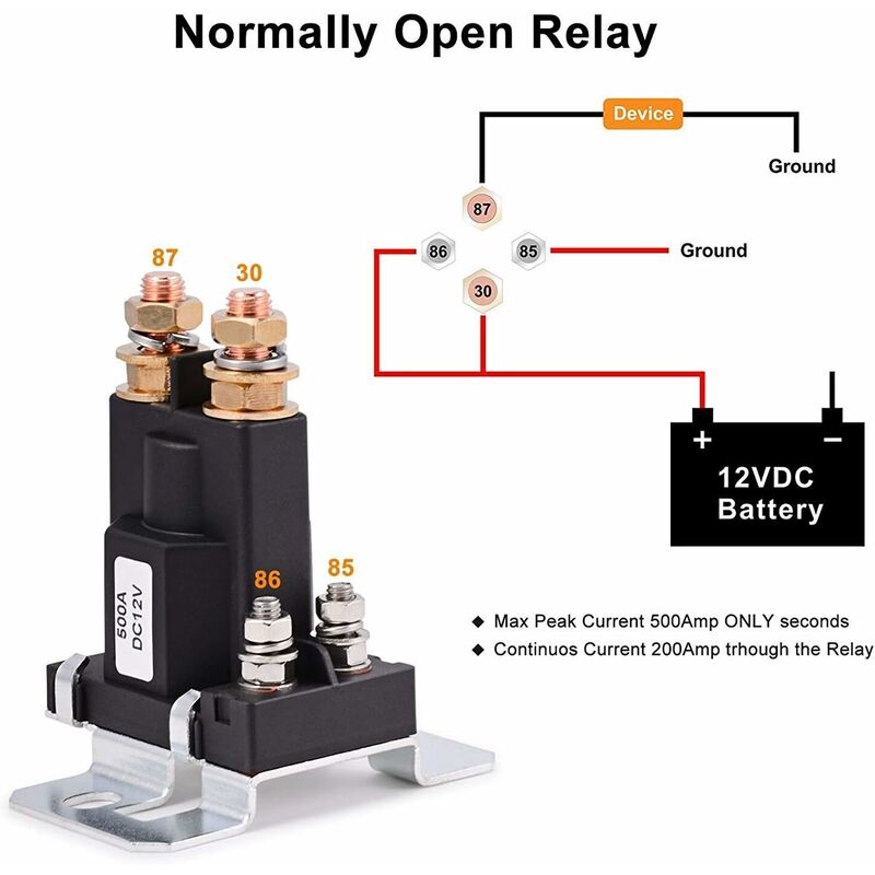 Relay 500 Amp Dc 12V 4 — view 4