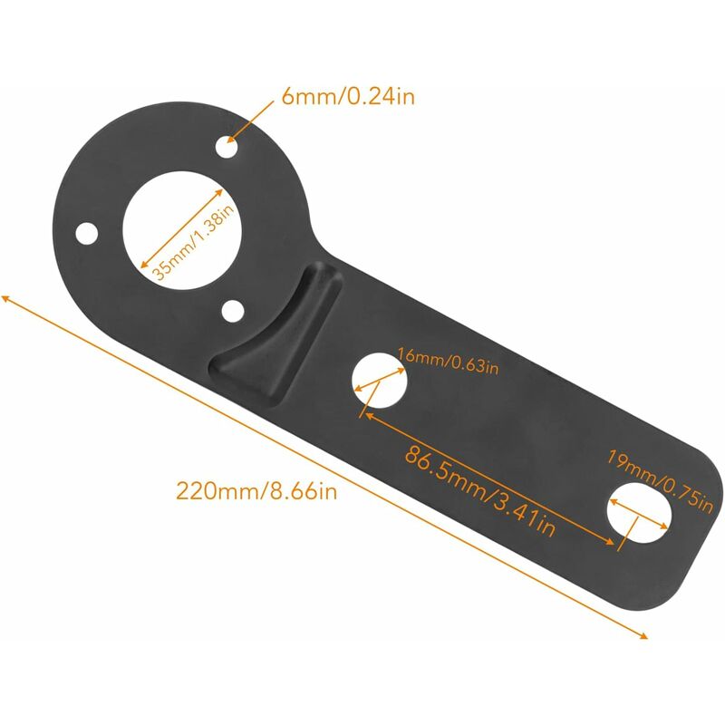 Trailer Socket Bracket — view 3