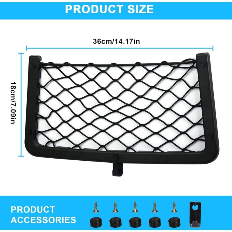 4 Pack Car Storage Net — view 3