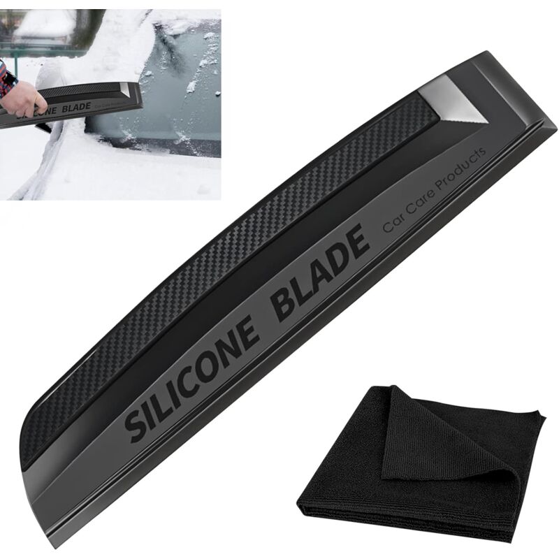 Car Silicone Squeegee - Silicone Scraper — view 2