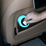 Mini Car Trash Can Plastic Waste — view 4