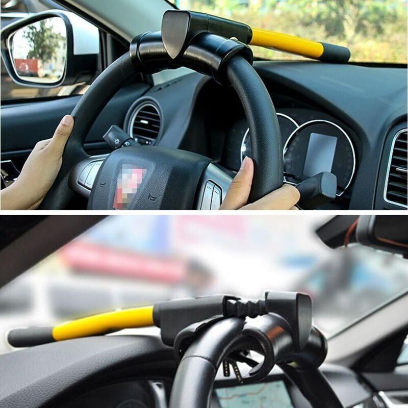 Universal Vehicle Security Steering Wheel Lock — view 3