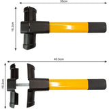 Universal Vehicle Security Steering Wheel Lock — view 5