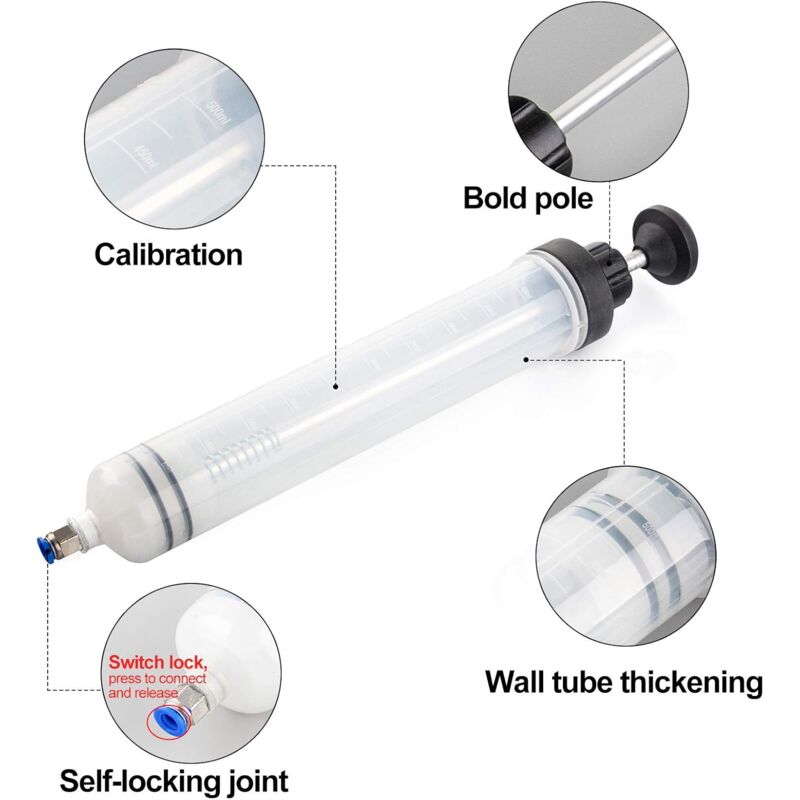 Oil Syringe 500Ml Oil Suction Syringe-Transfer — view 4