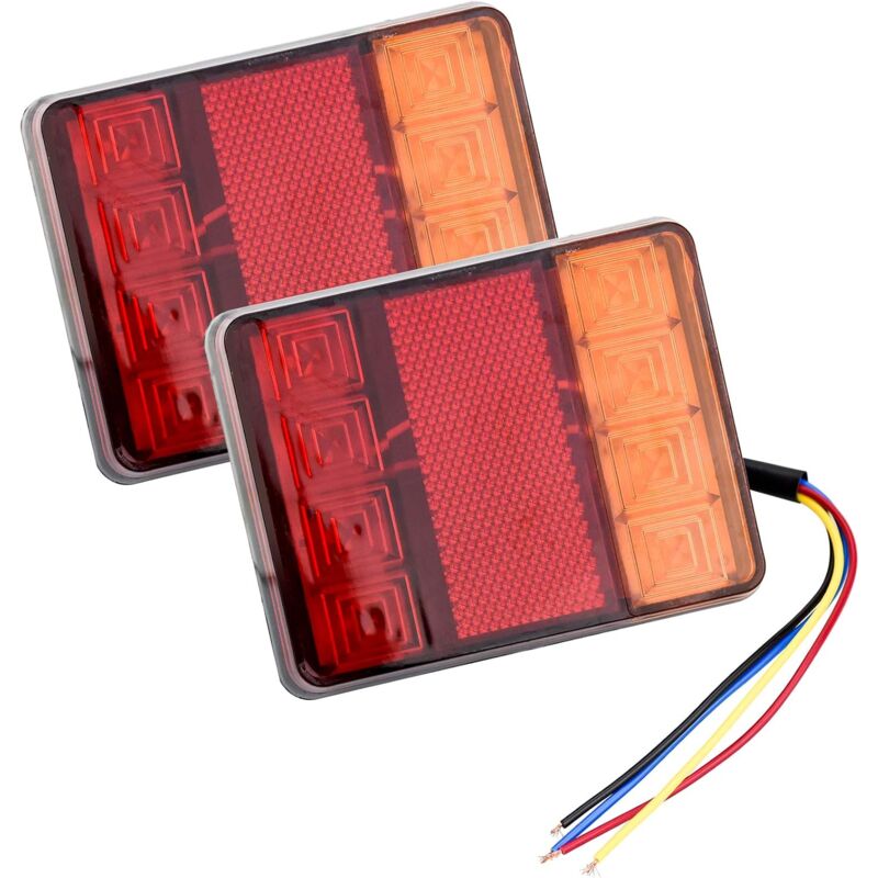 2 pcs 12V LED Tail Lights — view 3