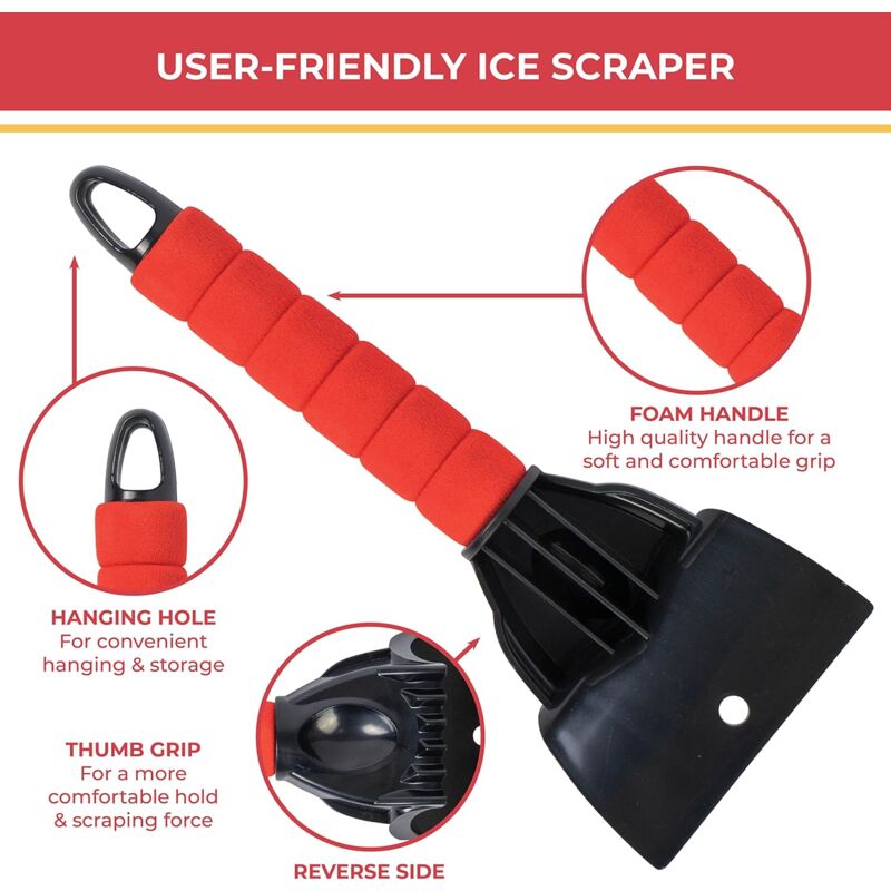 2 Pack Car Ice Scraper — view 5