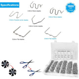 1800 pcs Tungsten Steel Hot Staples — view 3