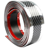 Car Door Sill Sticker Carbon Fibre — view 2