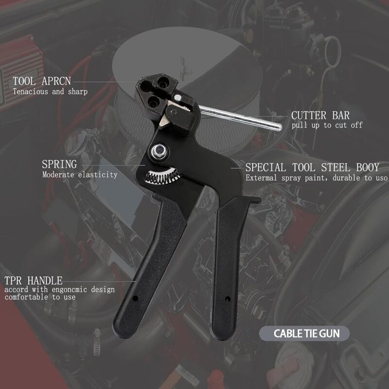 Stainless Steel Cable Tie Gun — view 3