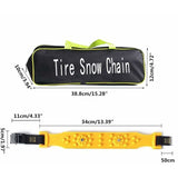 10 pcs Car Snow Socks 185-225 — view 3