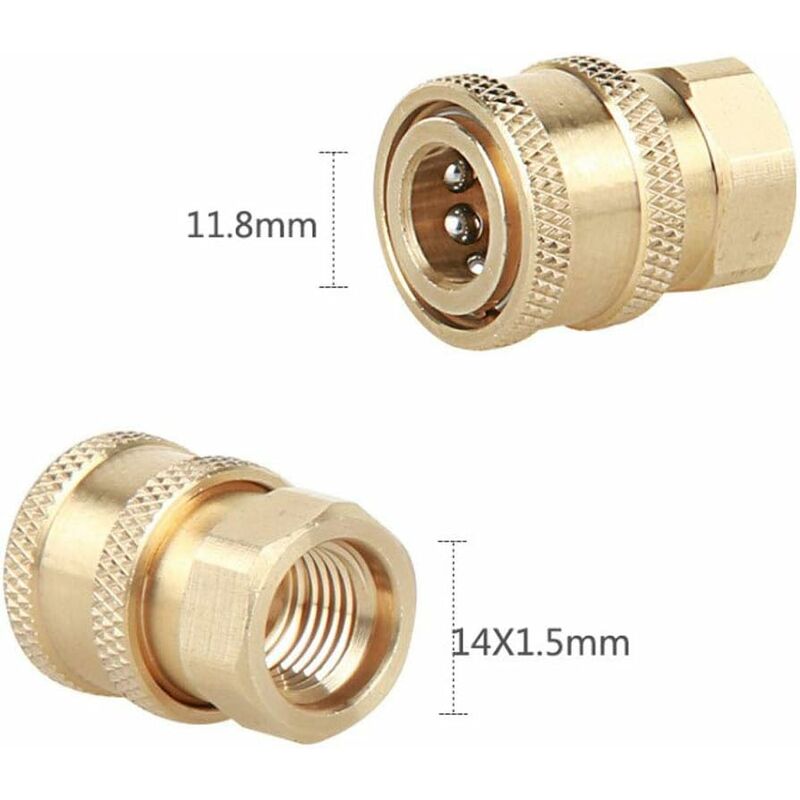 High Pressure Sprayer Nozzle Connectors — view 3