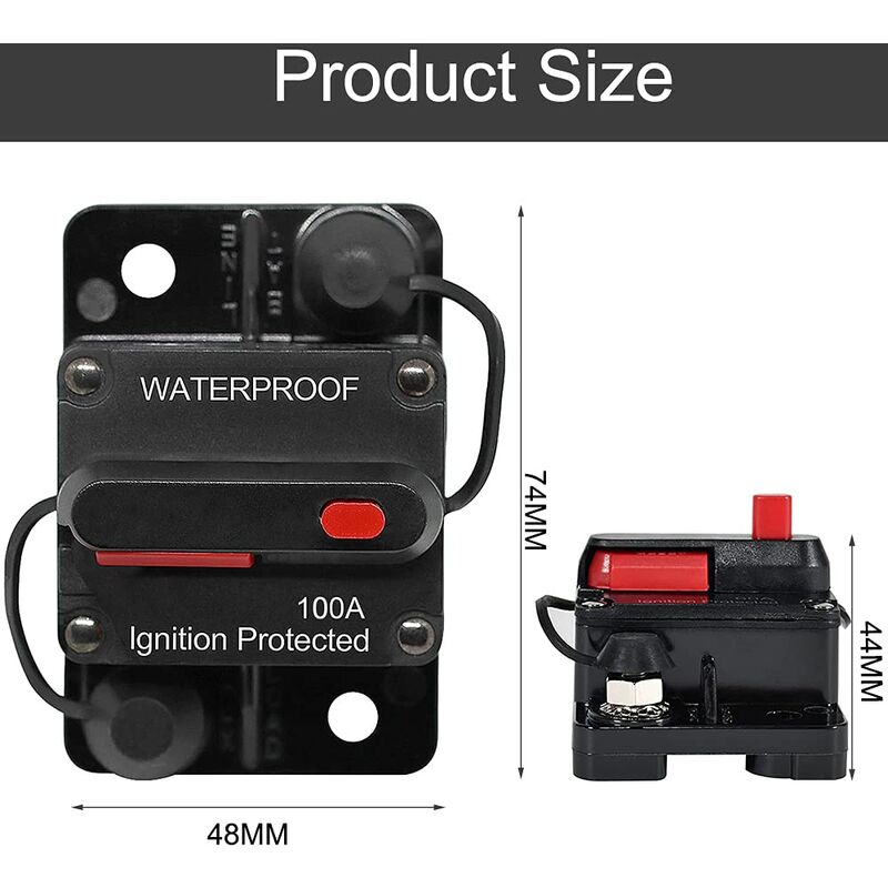 Car Circuit Breaker 30A - 150A — view 3