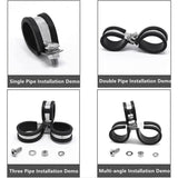 24 pcs 10Mm Stainless Steel Hose — view 5