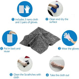 Car Scratch Remover Cloth 6 Pieces — view 4