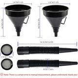 Plastic Multi-Function Oil Funnel With Flexible — view 5