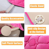 Car Seat Cushion Seat Cover Velvet — view 5
