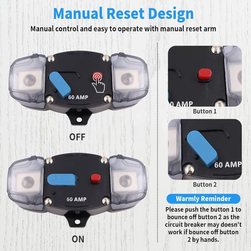 Car Fuse Holder 12V-48V Audio Fuse — view 3
