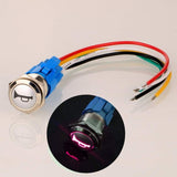 12V-24V/5A 16Mm Pre-Wired Momentary Horn Push — view 2