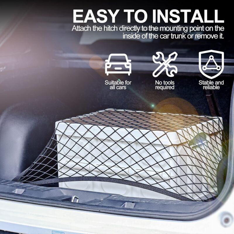Car Trunk Storage Net Size 8060Cm — view 3