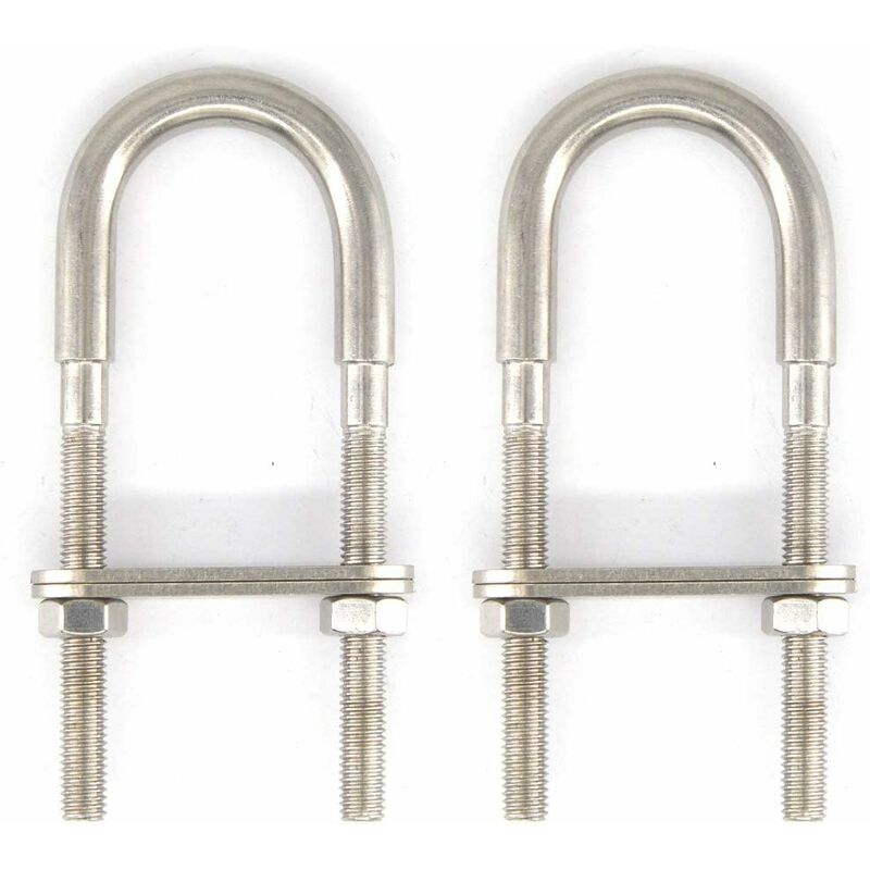 M6X90 304 Stainless Steel U Bolt — view 2