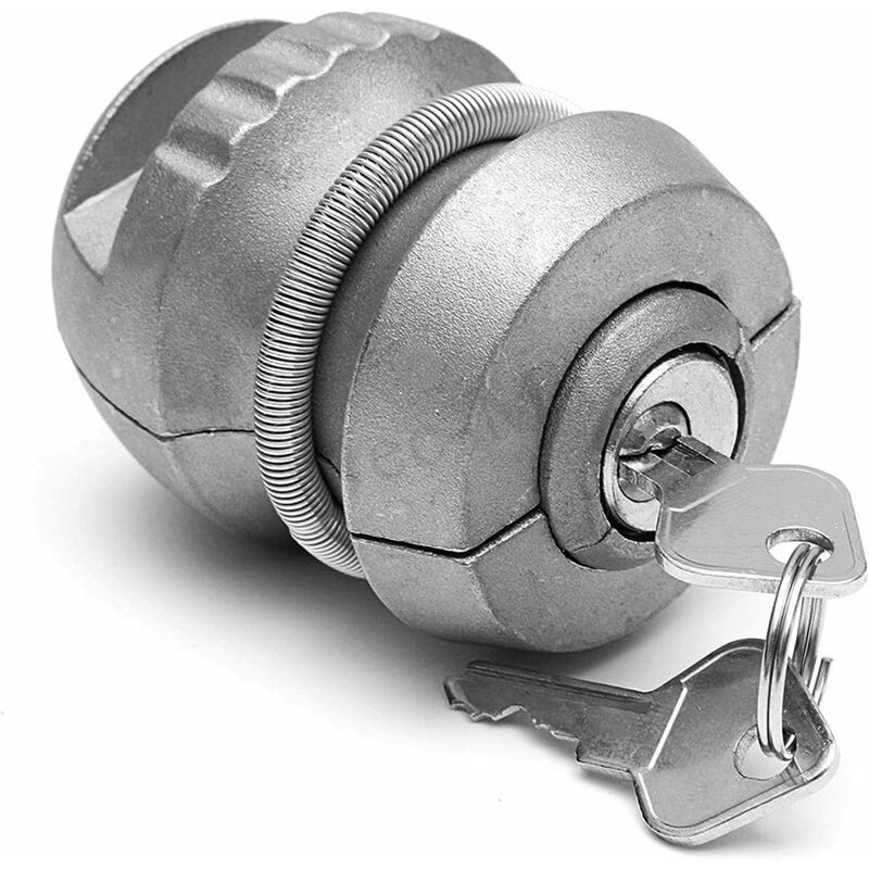 Trailer Hitch Lock Anti-Theft Ball Coupling — view 2