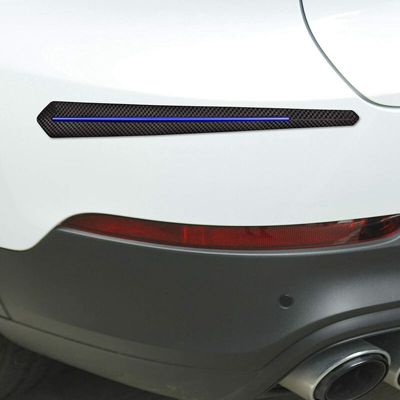 2 pcs Car Bumper Protector Strips — view 4